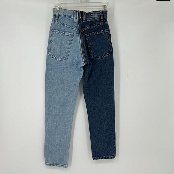 Revice Denim Revice Yin Yang Crops In Tokyo Wash Jeans Two-tone Denim 24 - Picture 6 of 14